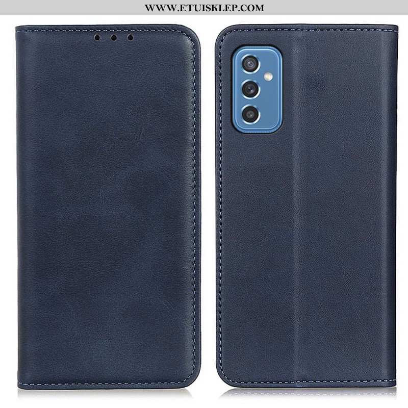 Etui Na Telefon do Samsung Galaxy M52 5G Etui Folio Elegancka Skóra